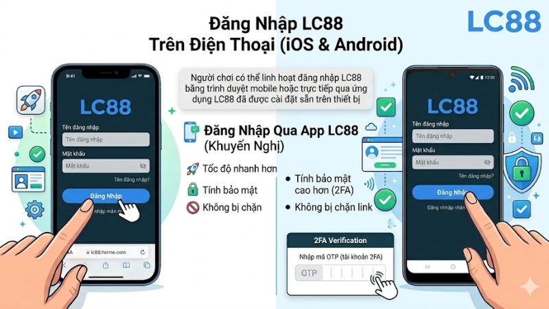 Hướng dẫn đăng ký lc88 trên nền tảng Mobile (iOS & Android)