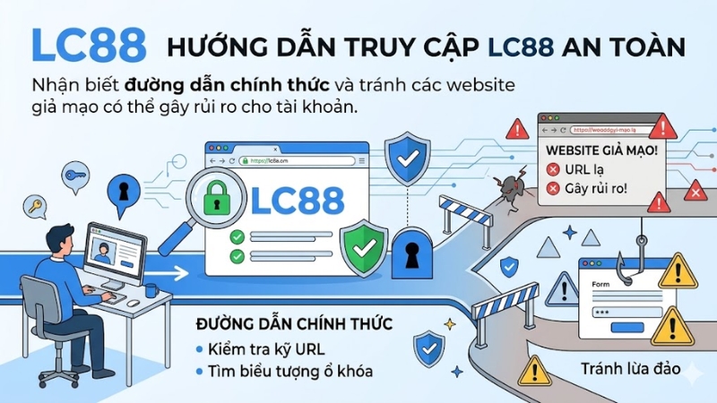Truy cập LC88 an toàn trên điện thoại